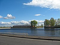 Kronstadt the Blue bridge