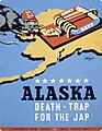 Image 20Propaganda poster, World War II, depicting Alaska as a death trap for Japan. (from History of Alaska)