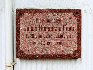 Horwitz-Gedenktafel Lange Straße 42