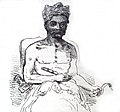 Balinese Raja, in Thomas Stamford Raffles's The History of Java, 1817