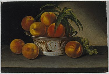 Still Life with Peaches, 1821
