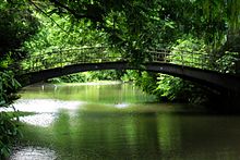 Vogelbrücke im Volksgarten