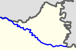 Location map of Baranja, Croatia