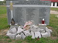 Denkmal für die ermordeten polnischen Priester durch Kämpfer der UPA