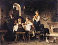 Grace Before Meal, 1875
