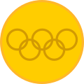 Olympische Medaille