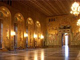 Golden Hall in Stockholm City Hall