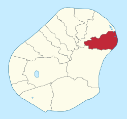 Ijuw District within Nauru