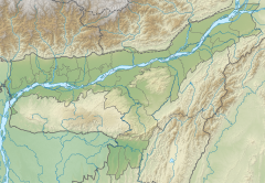 Bornadi River is located in Assam