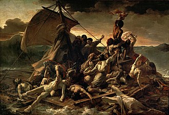 The Raft of the Medusa by Théodore Géricault (1818–1819), the Louvre