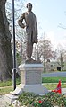 Zolnay statue at Jefferson Davis' gravesite in Richmond, Virginia.