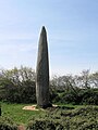 Menhir von Kerloas bei Plouarzel (Finistère), aus Nord