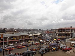 Straßenszene in Kumasi
