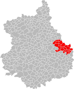 Lage der CC de la Beauce Alnéloise im Département Eure-et-Loir