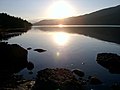 Early morning view of Loch Venachar