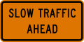 CW23-1 Slow traffic ahead