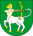 Wappen Der Gmina Lutomiersk