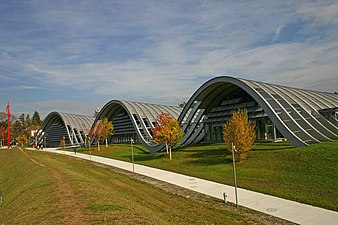 The Zentrum Paul Klee in Bern, Switzerland by Renzo Piano (2005)