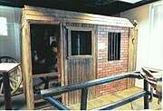 Replica of Sheriff Henry Garfias’ office and jail in the Phoenix Police Museum.