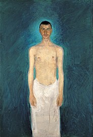 Richard Gerstl, Semi-Nude Self-Portrait