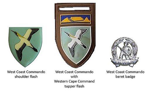 SADF era West Coast Commando insignia
