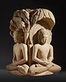 Chaumukha idol, four Jinas, 6th Century. LACMA