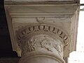 Close-up of a Neo-doric capital of the main patio