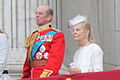 The Duke of Kent, Grand Master of the Order, and the Duchess of Kent