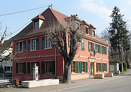 The town hall in Uffheim
