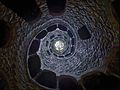 View upwards from the bottom of the Initiation well.