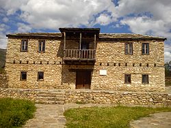 Blaže Koneski's birthplace, now a memorial house