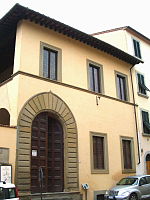 The family house in Arezzo where Petrarch was born in 1304
