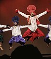 Bhangra dancers