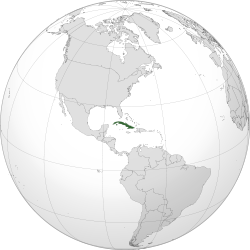 Location of Provisional Government of Cuba