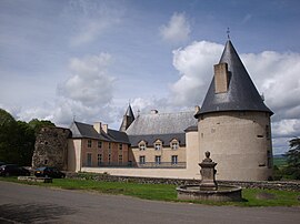The chateau in Villeneuve