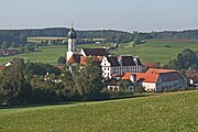 Former monastery at Edelstetten in Neuburg an der Kammel, Bavaria (1804–present)