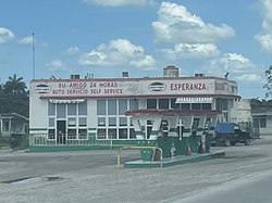 gas station in Esperanza