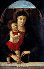 Giovanni Bellini, Madonna and Child.