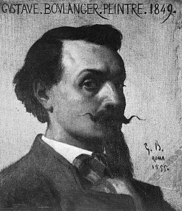 Self-portrait, 1855