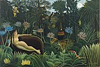 Henri Rousseau, The Dream, 1910, Primitive Surrealism
