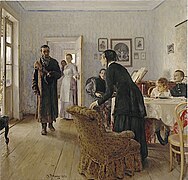 Unerwartete Heimkehr, 1884–1888, Tretjakow-Galerie