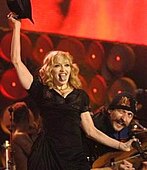 Madonna at Live Earth in 2007