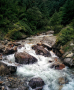 Small river on the way to Muktinath