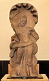 Naga statue with inscription of "the 40th year of the reign of Huvishka". Mathura Museum.