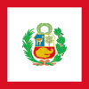 The naval ensign is used by the Peruvian Navy