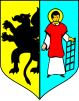 Coat of arms of Gmina Luzino Gmina Lëzëno