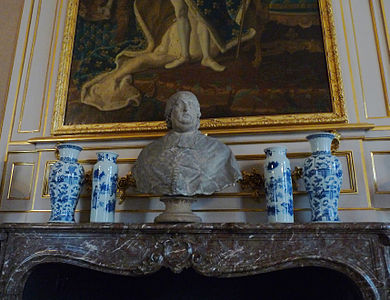 Armand Gaston Maximilien de Rohan, bust in the library of Palais Rohan, Strasbourg (after 1730)