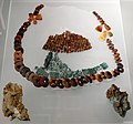 Bronze and amber jewellery, c. 800-700 BC