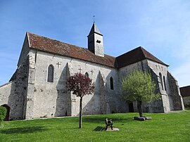 The church in Saint-Martin-du-Boschet