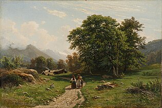 Swiss Landscape, 1866